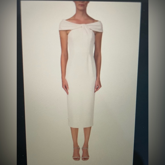 Brand NEW never worn Badgley Mischka dress - Picture 4 of 4